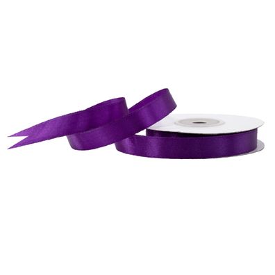 Satinband 12mm x 25m Rolle Lila