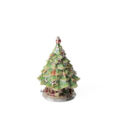 Villeroy & Boch Christmas Toys Memory Großer Tannenbaum mit Kindern Hartporzellan
