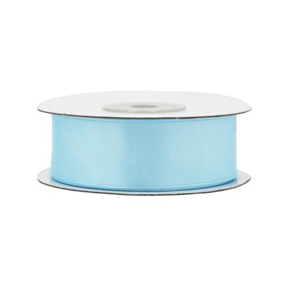 Satinband 25mm x 25m Rolle Hellblau