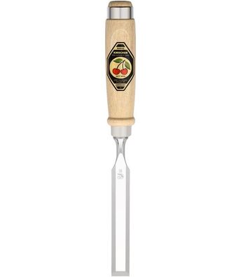 Kirschen Stechbeitel mit Weißbuchenheft 18 mm Ulmer-Form 1001018