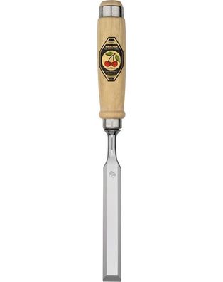 Kirschen Stechbeitel mit Weißbuchenheft 26 mm halblange starke Ausführung 1031026