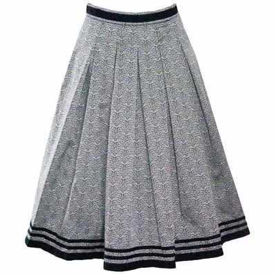 Krüger Trachtenrock Brook 70cm Länge schwarz - Größe: 40