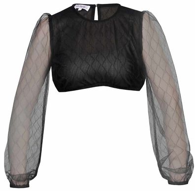 Dirndlbluse Ivana-Sarah schwarz