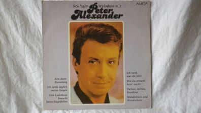 Schlagermelodien mit Peter Alexander LP Amiga 855949
