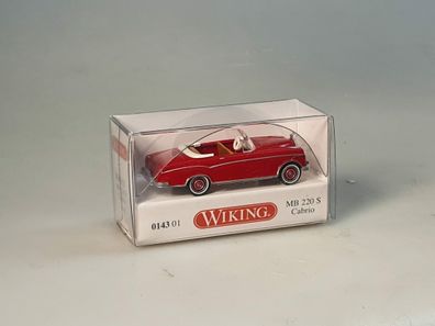 1:87 Wiking 0143 01 MB 220S rot, neuw./OVP