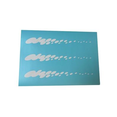 Airbrush Klebeschablonen Schablone Set Modellbau RC Car Set Bubbles A4