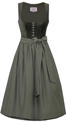 Dirndl Nußdorf 70cm Länge olive