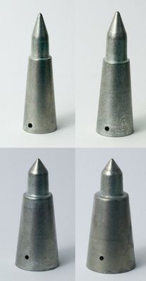 Stockspitze Bergstockspitze Wanderstock Spitze Metall / diverse Größen / Neuware