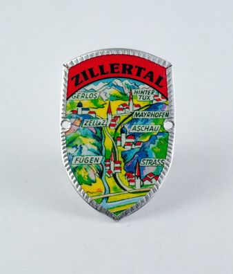 Stocknagel Stockemblem Stockschild - Zillertal mit Ortschaften - Neuware
