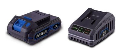 Scheppach Starter-Kit 2.0 SBSK2.0 | inkl. 20 V / 2,0 Ah Akku & 2,4 A / 65 W Ladegerät