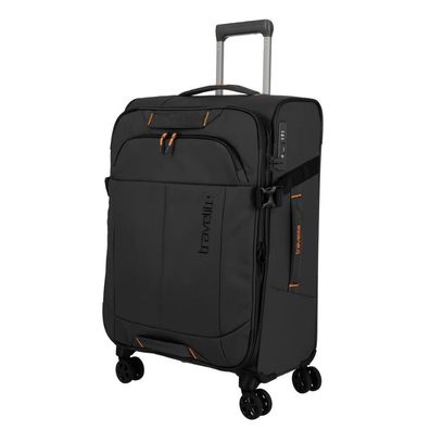 Travelite Briize Briize Trolley 4w M exp. 091048, schwarz, Unisex
