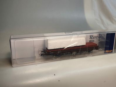 h0 Roco 76846 Rungenwagen DSB mit Ladung #2: Ziegelsteine, neu/ovp