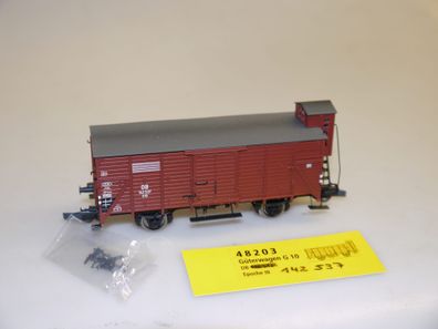 H0: Brawa 48203 Güterwagen G10 142 537 - top-Zustand, aber ohne OVP