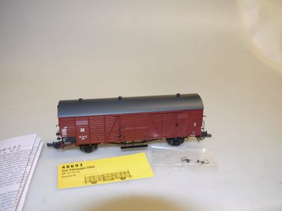 H0: Brawa 48693 Ged. Güterwagen Glhkü DR - top-Zustand, aber ohne OVP