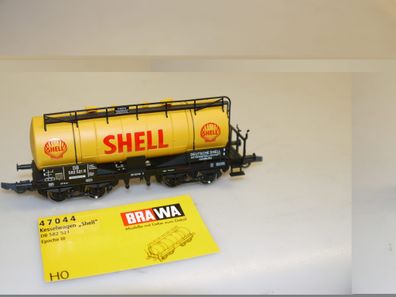 H0: Brawa 47044 Kesselwagen Shell 582 521 - top-Zustand, aber ohne OVP