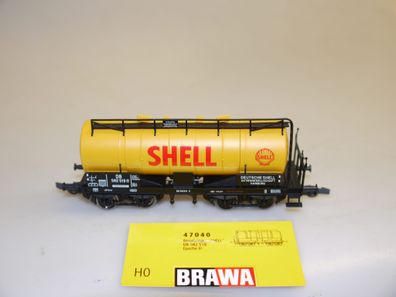H0: Brawa 47040 Kesselwagen Shell 582 519 - top-Zustand, aber ohne OVP