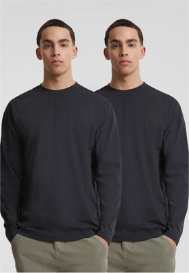 Urban Classics Basic Longsleeve 2-Pack TB7044A