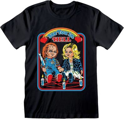 Steven Rhodes Chucky See You In Hell T-Shirt STU06726TSB