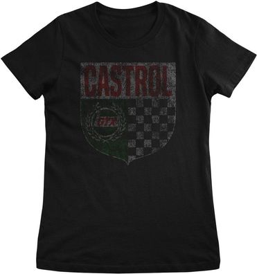 Castrol Damen T-Shirt Shield Girly Tee PA-5-CSTRL004-H64-15