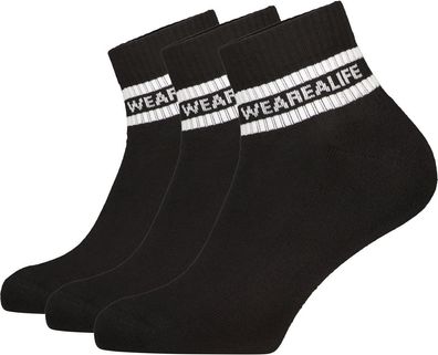 Alife &amp; Kickin Damen Socken RikaAK Ankle Crew Socks 3er Pack 44008-9999