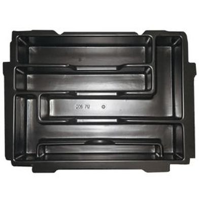 Makita P-83668, Werkzeugkasten, Schwarz, 388 mm, 283 mm, 64 mm