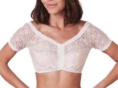 Krüger Dirndlbluse Hanka ecru - Größe: 38