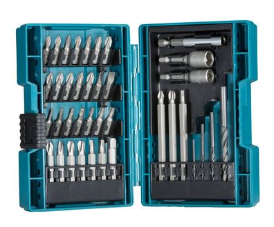 Makita B-54106, 38 Stück(e), Flach, Phillips, Torx, 1/4", PH 2, PH 3, PZ 1, PZ 2, PZ