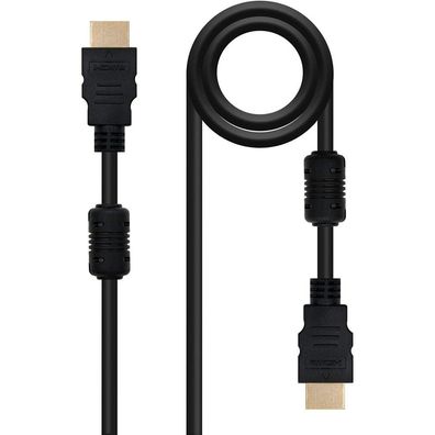 Nanocable 10.15.1802 - Hdmi V1.4 Cable High Speed Ethernet With Ferrite/Hec