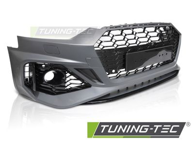 Upgrade Frontstoßstange Sport für Audi A5 F5 19-23 inkl. Zubehör in Hochglanz schw