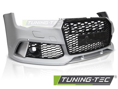 Upgrade Frontstoßstange Sport PDC für Audi A7 4G 14-18 inkl. Zubehör in Hochglanz
