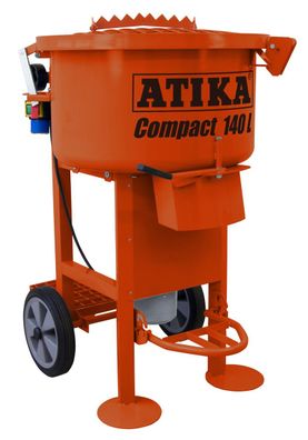 ATIKA Compact 140 Tellerzwangsmischer Betonmischer Zwangsmischer | 230V | 2A Ware