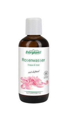 Bergland Naturkosmetik -   Rosenwasser zart duftend - 100 ml