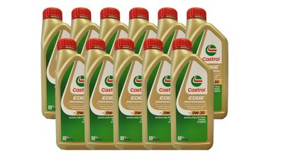 Castrol EDGE Professional A5 0W-30, Volvo-Motoröl 11x1 Liter