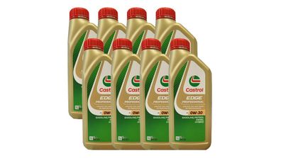 Castrol EDGE Professional A5 0W-30, Volvo-Motoröl 8x1 Liter