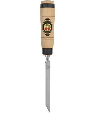 Kirschen Lochbeitel 6 mm mit schwerem Weißbuchenheft 1305006