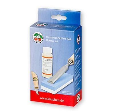 Kirschen Schleif- und Abziehsatz 2-tlg. inklusive Schleiföl 3703000