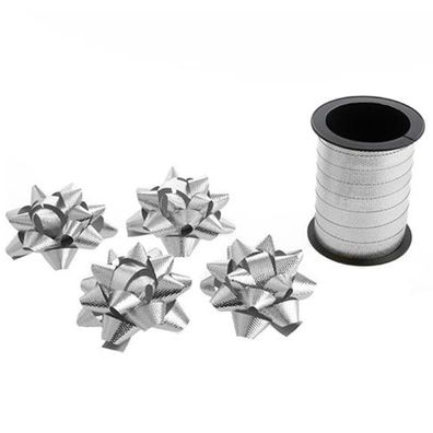 Geschenkband und Schleifen