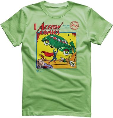 Superman in Action Comics Issue 001 T-Shirt WB-1-SUP021