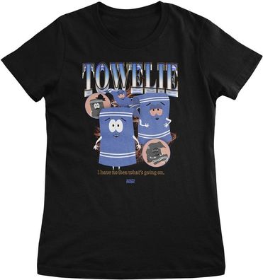 South Park Damen T-Shirt Towelie Bootleg Rap Girly Tee MTV-5-SP025
