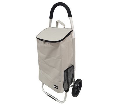 Gustav Voss Einkaufstrolley isolierte Einkaufstasche Hamburg 64596 Grau