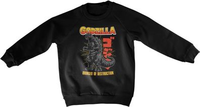 Godzilla Kinder Bringe Of Destruction Kids Sweatshirt TH-31-GZA002-DTF547