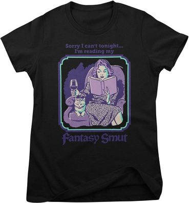 Steven Rhodes Damen T-Shirt Fantasy Smut Girly Tee DTR-5-SR329