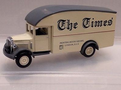 Matchbox Power of the press YPP02 -1931 Morris Van -London Times Modellauto
