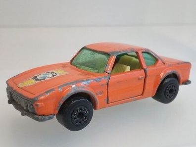 BMW 3,0 CSL orange 1:64 Matchbox Superfast No.45B Modellauto