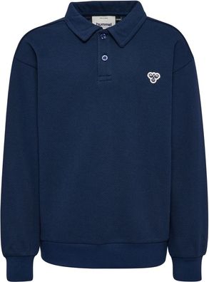 Hummel Kinder Loose Pique Polo Sweatshirt 229923