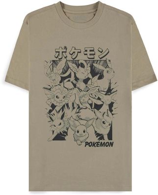 Pokémon - Sand Eevee Evolutions Men'S Short Sleeved T-Shirt