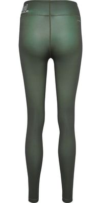 Hummel Damen Leggings Te Fundamental Mid Waist Tights 223847