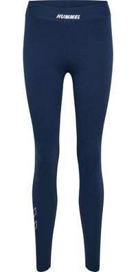 Hummel Damen Leggings Hmlelemental Cotton Hw Tights 228770