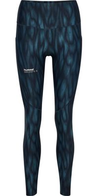 Hummel Damen Leggings Hmlhiit Aop Intensity Hw Tights 230134