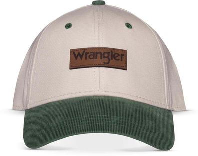 Wrangler - Adjustable Herdsman Cord Cap Green